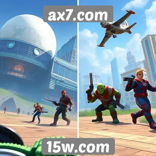 Comparação de gráficos e jogabilidade no site ax7.com